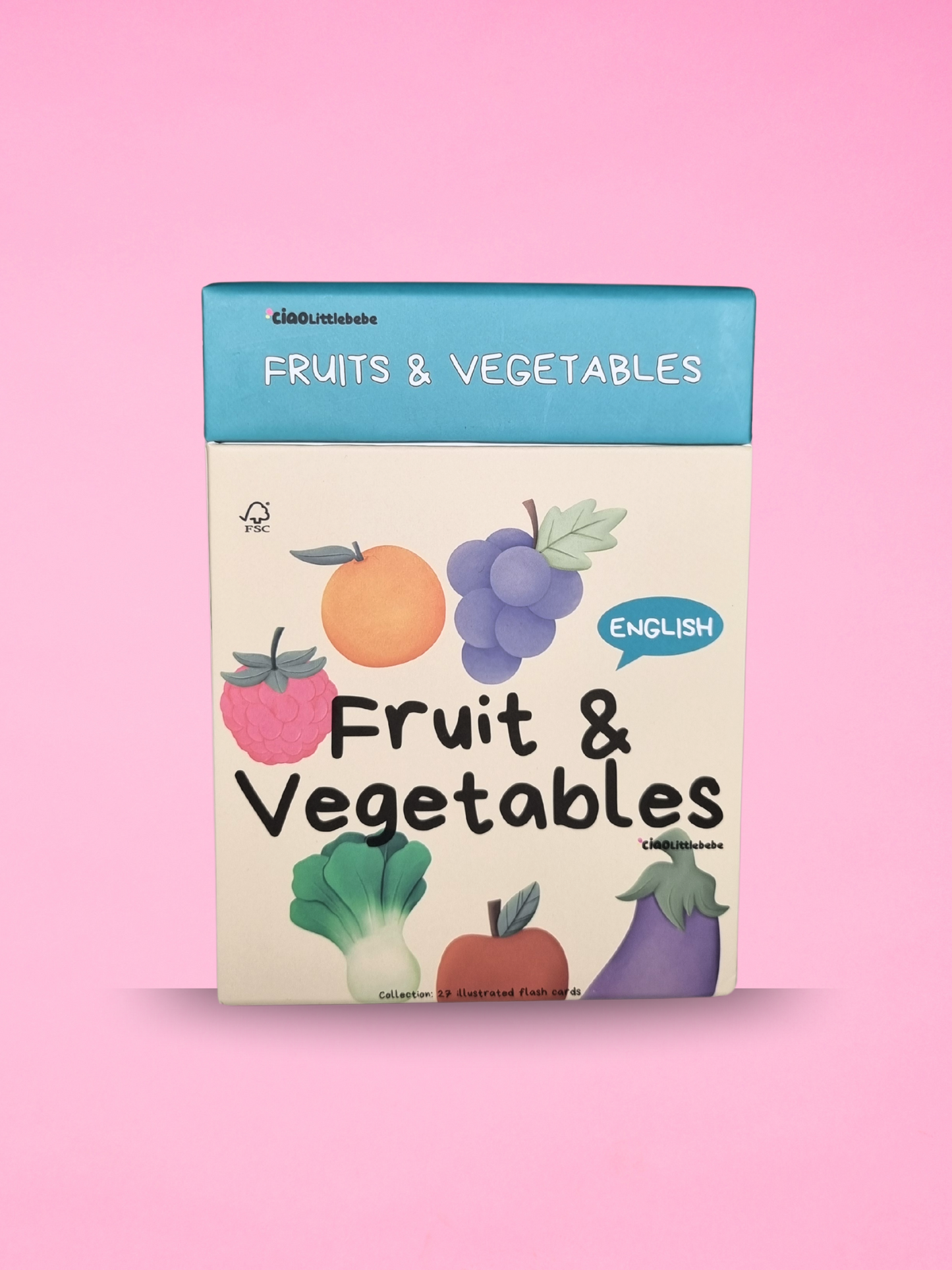 English fruit flashcard – bilingual learning resource for children